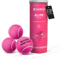 (TTS) P&P's Elite Pink Padel Balls - 3, 6, 9 or 120 Balls - For All Court Surfaces (Unlisted)